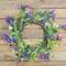 20" Lavender & Wild Flower Artificial Spring Wreath